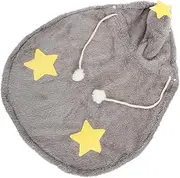 Sosoport Pet Cape Absorbent Dog Pajamas Cloak for Dogs Dog Winter Coat Puppy Bath Clothes Dog Bathrobe Thermal Cat Outfit Plush Cat Clothes Cozy Dog Apparel Cute Dog Apparel