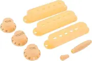 ERINGOGO 1 Set Guitar Pickup Cover Protective Impact Resistant Plastic Humbucker Covers Milk for Pickup Protection and Easy Cleaning for Musicians and Performers