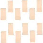 Vaguelly 12-pack Gel Scar Patch Tpu Tape for Scar Removal Wrinkles Piercing Burn Cut Tape Breathable Sheets