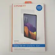 12.4 Inch Glass Galaxy Tab S7+/S7 FE/S8+ Cygnett OpticShield Screen Protector