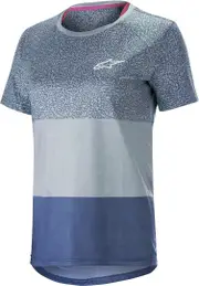 Alpinestars Stella Alps 8.0 SS Ladies Bicycle Jersey, blue, Size XL for Women