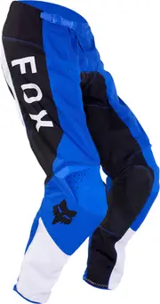 FOX 180 Nitro Motocross Pants, black-white-blue, Size 32 for Men Black White Blue