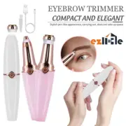 2 in 1 Razor Electric Facial Eyebrow Hair Remover Women Brows Trimmer Epilator