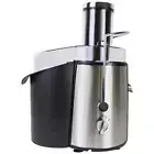 Total Chef Juice Extractor Wide Mouth Centrifugal 700W 2 Speeds Black/Silver