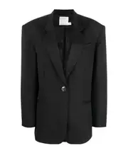 The Bermuda oversize blazer AU8 Black