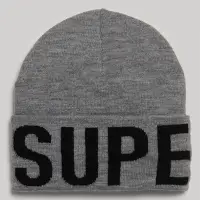 在飛比找Yahoo奇摩購物中心優惠-SUPERDRY 毛帽 Branded Knitted Be