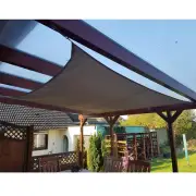 2.5x3M Waterproof Proof Rectangle Garden Pool UV Block Canopy Sun Shade Sail