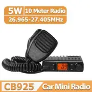 CB925 AM/FM CB Radio 26.965-27.405MHz 8W Hand-held Car Radio Amateur Mobile New