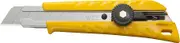 OLFA 18mm Heavy-Duty Utility Knife (L-1) - Multi-Purpose Custom Cutting Depth Utility Knife w/Ergonomic Grip Handle & Snap-Off Blade, Replacement Blades: Any OLFA 18mm Blade