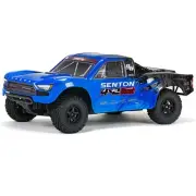 ARRMA 1/10 SENTON 4X2 Boost Mega 550 RTR Brushed RC Short Course Truck - Blue...
