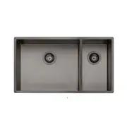 Oliveri Sprectra 1 & 1/2 Bowl Sink - Gunmetal