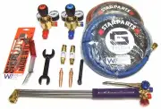 Oxygen & Acetylene Gas Axe Burning Cutting Complete kit - Welding Tools