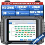 XTOOL D8S Bidirectional Scan Tool 2025 Upgraded Ver. of D8 Scanner, OBD2 Scan...