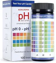 PH Test Strips 0-14, 100 Strips Universal Litmus Papers for Urine, Saliva, Water, Food - Accurate Results in Seconds, Alkaline & Acid Levels Testing