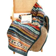 Catzon Winter Thickened Warm Lamb Velvet Blanket Bohemian Exotic Blankets Gift for Adults