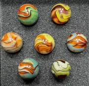Jabo - Dave’s Christmas Run 2011 - Boxed Set - 7 Flames & Swirls - Mint Set