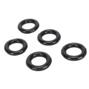 25pcs Bobbin Winder Rubber Tire Ring Flexible Elastic Bobbin Winder Ring Black