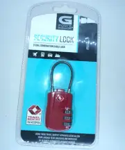 (NEW) G Force Security Lock 3-Dial Combination Cable Lock