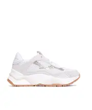 Philippe Model Panelled Round Toe Lace-Up Sneakers 37,39 White