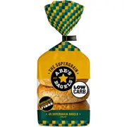 Abe's Bagels The Supergrain Bagels 360g