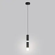 TONFON Bar Counter Chandelier Aluminum Flute Pendant Light with Acrylic Shade Modern LED Ceiling Light Fixture for Kitchen Island Living Room Bedroom Entryway Dining Room Study Room(Neutral Light)