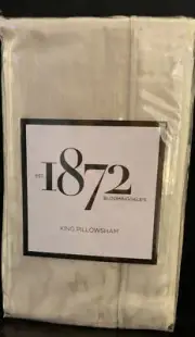 Bloomingdales 1872 Panthera King Pillow Sham Beige. J