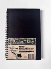 Borden & Riley Kraft Sketch Pad #840B 50 Sheets, Rough Finish