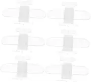 TOGEVAL 6Pcs Window Lock Airplane Design No Drill Sliding Glass Restrictor for Windows Patios Closets and Cabinets Ensures Safety with Easy Installation