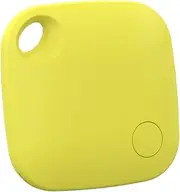 RSH AirTag Smart Key Finder (iOS Only), Bluetooth Tracker for Keys, Wallets, Luggage, Backpacks and More. Replaceable Battery, IP67 Waterproof, (Yellow