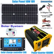 Solar Power Generator Kit with 4000W Solar Panel for Reliable Home Power