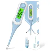 Digital Basal Thermometer for Adults and Kids, 8S Fast Reading, Accurate & Safe