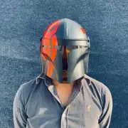 Medieval Knight Star Wars The Black Series Mandalorian Steel Helmet Larp Costume