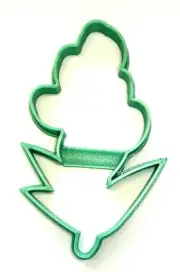 NIGHTSHADE SPRIG OUTLINE PLANT LEAF LEAVES SPECIAL COOKIE CUTTER USA PR3763
