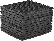 zolyet Studio Acoustic Foams Panels Sound Insulation Foam 30 * 30cm/ 12 * 12in, Pack of 12pcs Drak Gray Pack of 12pcs