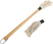 Cotton Yarn BBQ Mop BBQ Tools Set Oil Brush for Even Sauce Distribution Grill