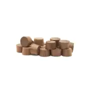 Wood Hole Plugs 3/8 inch, Walnut Flat Top Plugs for Screw Holes | Woodpeckers