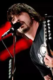 Dave Grohl Poster 24x36 Singing Closeup