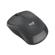 Logitech Wireless Mouse M240GRd Silent Bluetooth Mouse Graphite Symmetrical