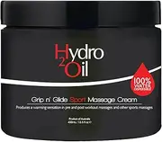 Hydro 2 Oil Sport Massage Cream 400ml - Unleash Peak Performance with this Specialized Formula, Designed to Soothe and Revitalize Muscles for an Invigorating Massage Experience.