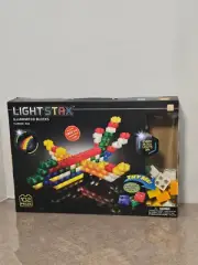 Light Stax Illuminated Blocks Classic 102 Piece Creative Set Light Up Building B