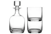 Maxwell & Williams: Diamante Stacked Decanter Set - Clear (3pc Set)