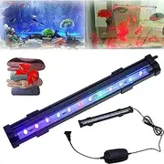 LED Aquarium Colorful Air Bubble Light,Forubom LED Aquarium Colorful Air Bubble Light,Fish Tank (Flat Plug,116cm)