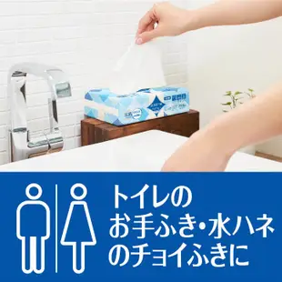 elleair plus+ 擦手紙(巾) / 廁所清潔紙巾 【樂購RAGO】 日本製
