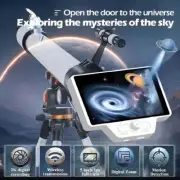 2K WiFi Electronic Eyepiece for Astronomical Telescope W/5" IPS Display Screen