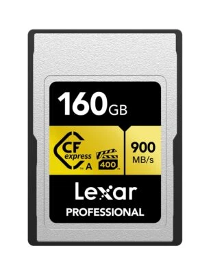 Lexar Professional CFexpress Type A Card 160GB 900MBs Read Speed VPG400