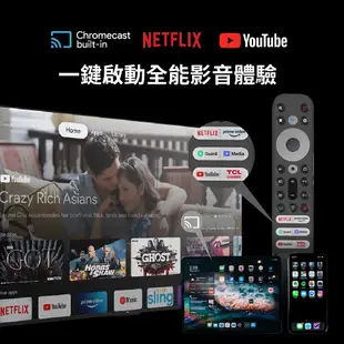 TCL 55吋 55P735 4K Google TV 智慧連網液晶顯示器 P735系列 電視 顯示器 3年保固