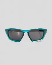 [Oakley] Oakley Men's Lateralis Sunglasses in Transparent Arctic Surf/Prizm Black One Size Transparent Arctic Surf/Prizm Black
