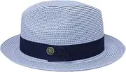 [Letuwj] Men's and Women's Fedora hat Same Style Bowler hat Spring and Summer hat