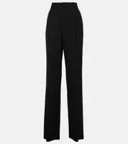 [Saint Laurent] Saint Laurent Wool tuxedo pants UK 14 black