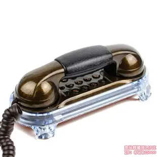 MT025復古壁掛式電話機歐式仿古老式家用掛墻有線固定座機 夏沐生活